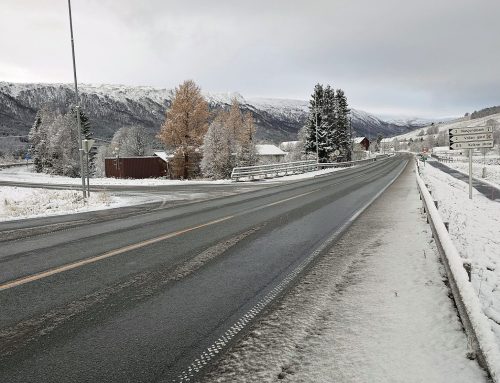 Snø på Kvikne