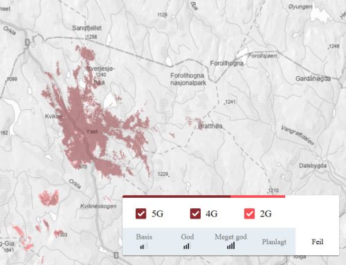 Ingen Telenor-dekning eller NRK radio-dekning på Kvikne