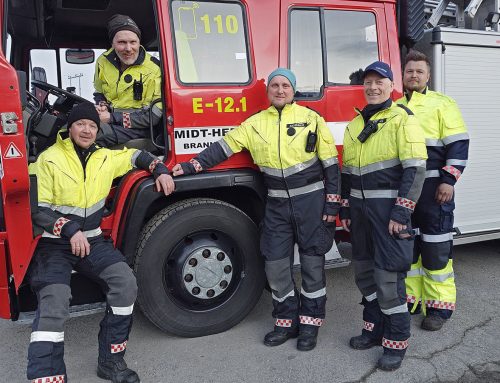 Ny brannbil på Kvikne