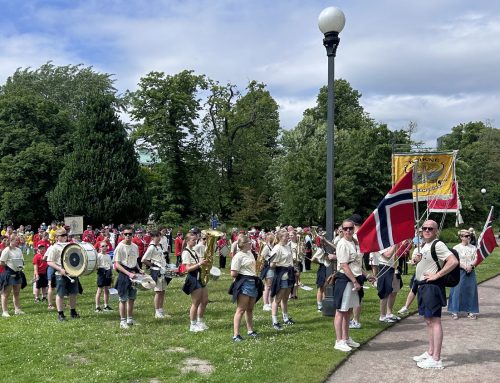 Korpstur og 2.plass i korpskonkurransen under Gøteborg music festival